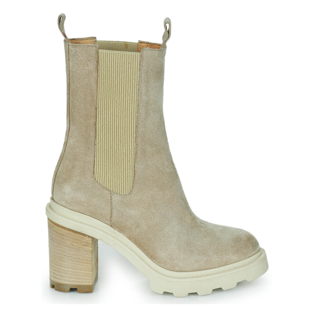 Semerdjian Damen-Stiefeletten – Beige