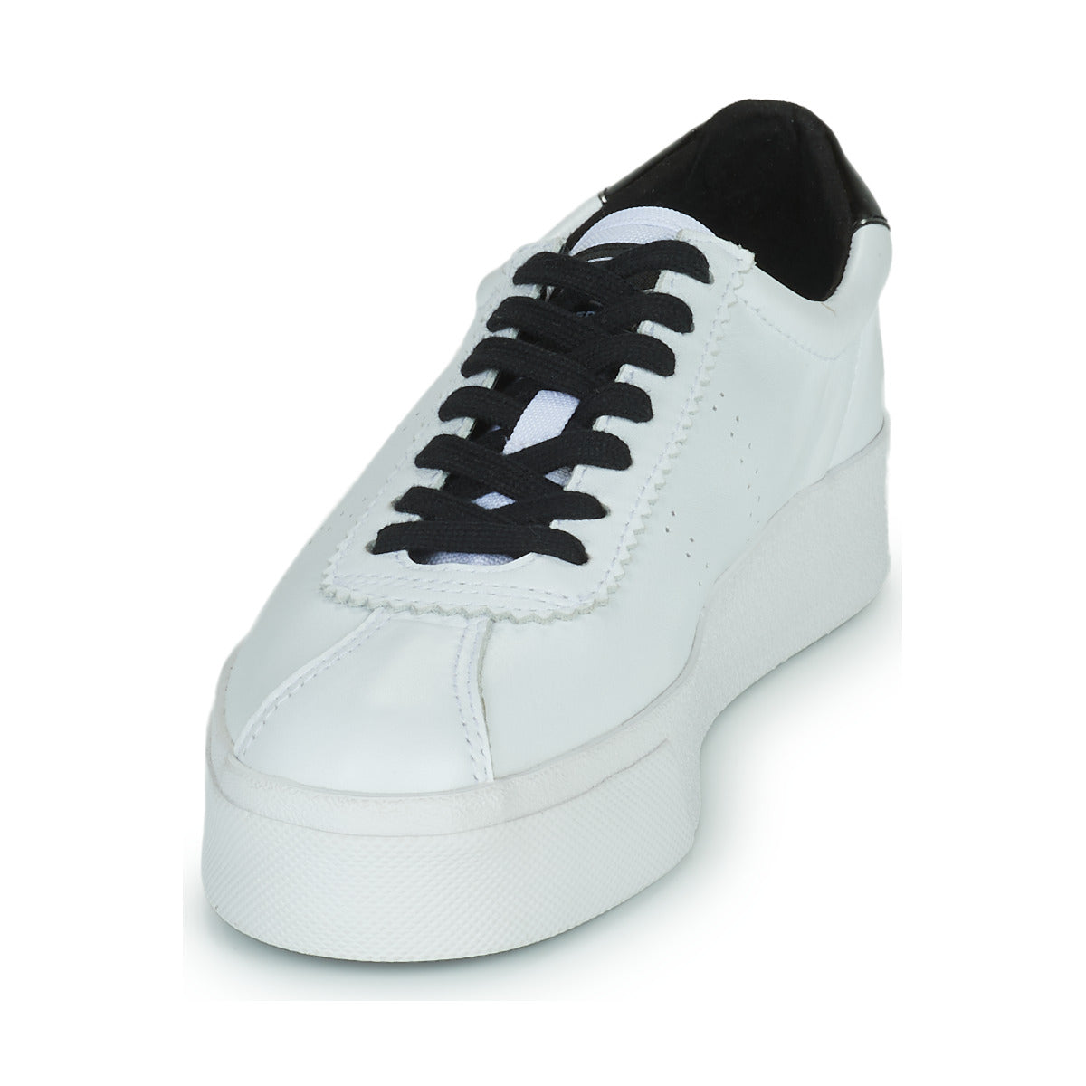 Sneakers basse donne Superga  WHITE BLACK  Bianco 