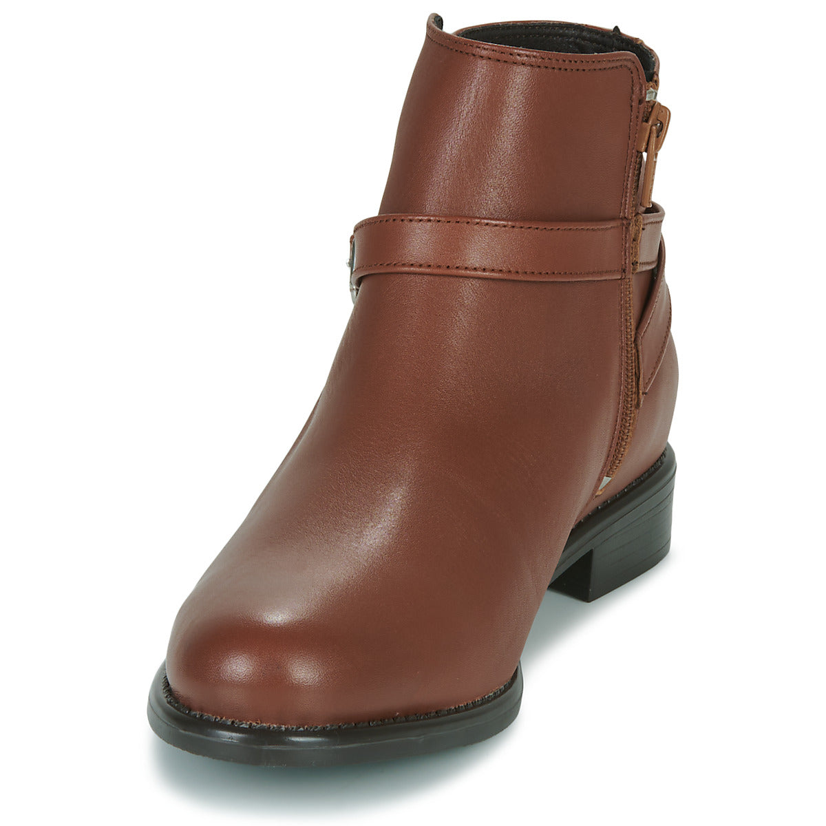 Betty London PAYTON women's ankle boots Brown