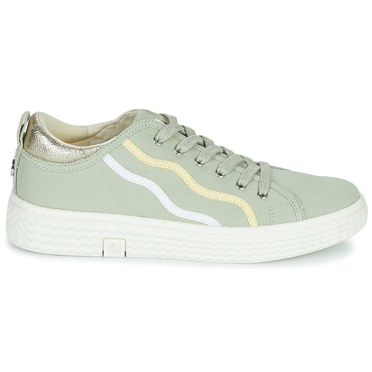 Sneakers basse donne Palladium  TEMPO 02 CVS~VERVEINE~M  Verde 