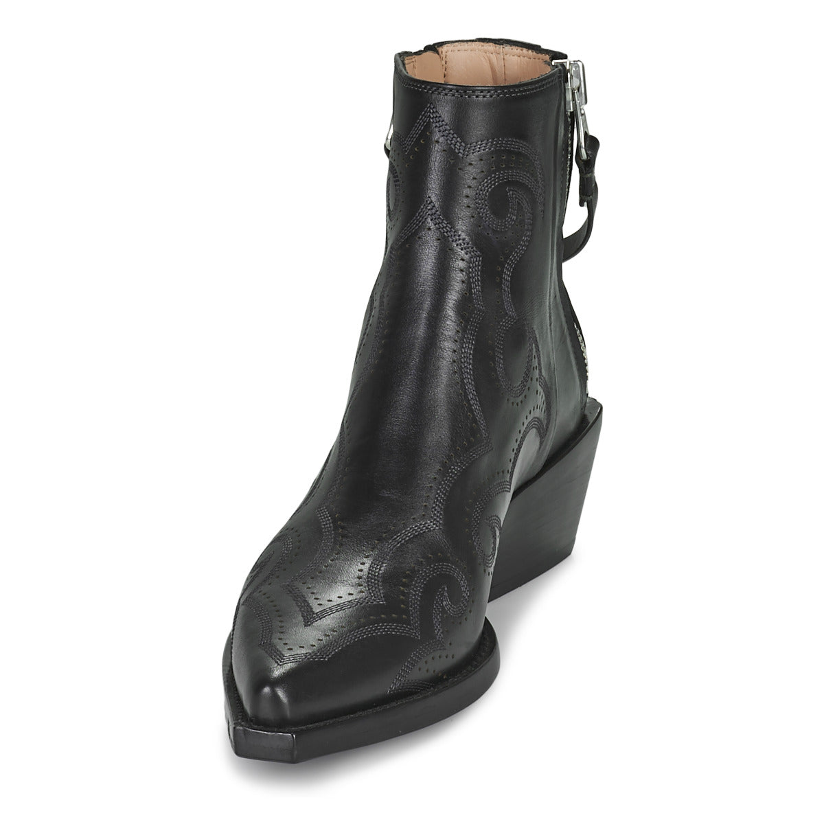 Stivaletti donne Freelance  CALAMITY 4 WEST DOUBLE ZIP BOOT  Nero