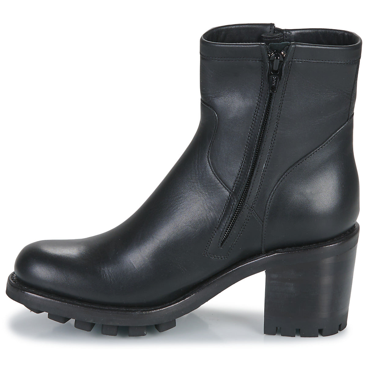 Freelance Damen Stiefeletten JUSTY 7 SMALL GERO BUCKLE Schwarz