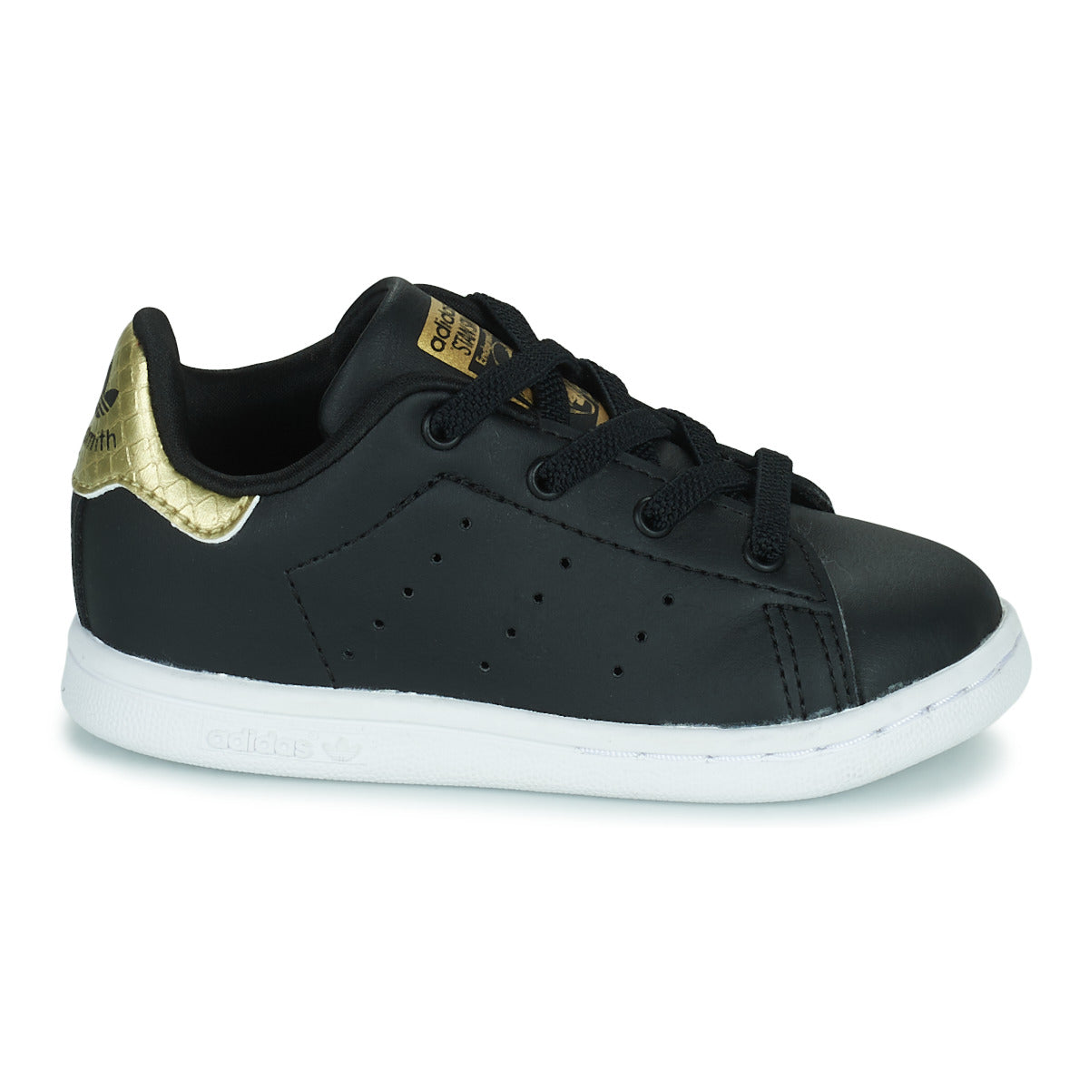 Scarpe bambini ragazza adidas  STAN SMITH EL I  Nero 