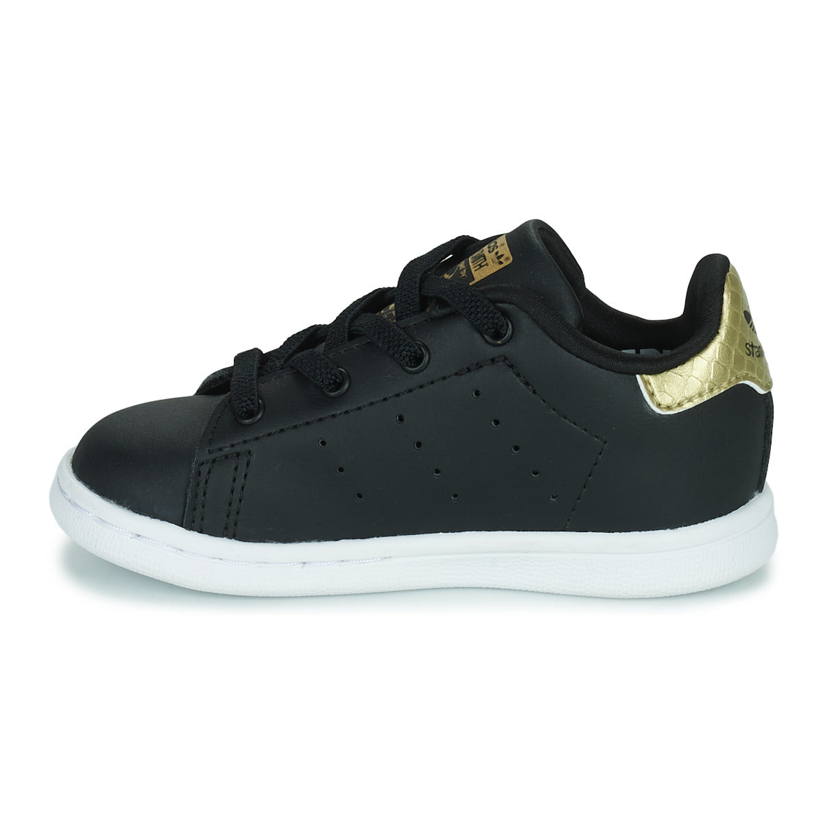 Scarpe bambini ragazza adidas  STAN SMITH EL I  Nero 