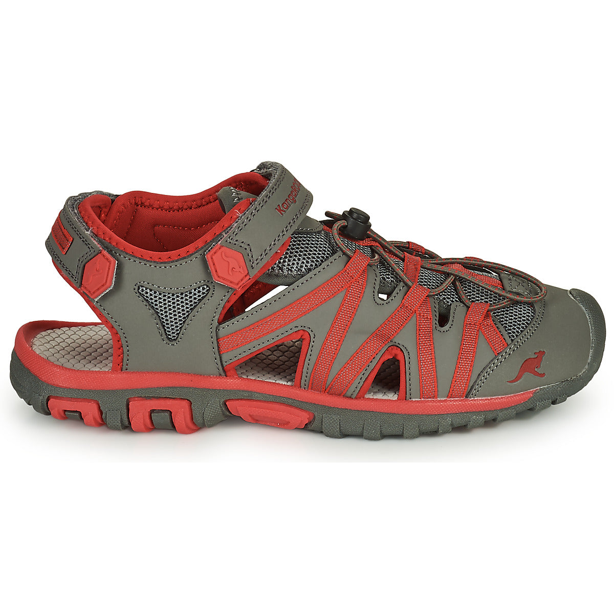 Sandali bambini ragazzo Kangaroos  Osato  Rosso 