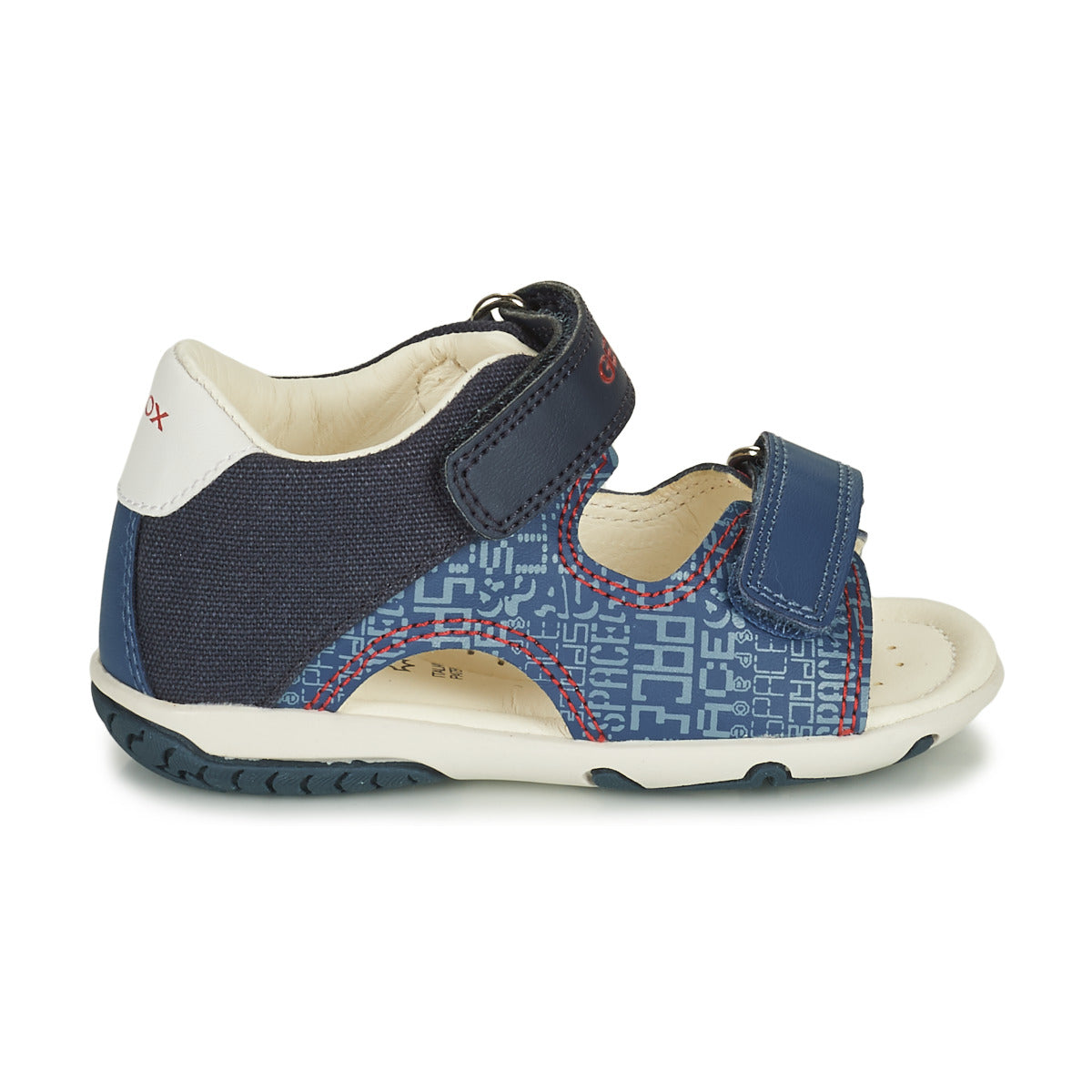 Scarpe bambini ragazzo Geox  B S.ELBA B. B - GBK+TELA  Marine 