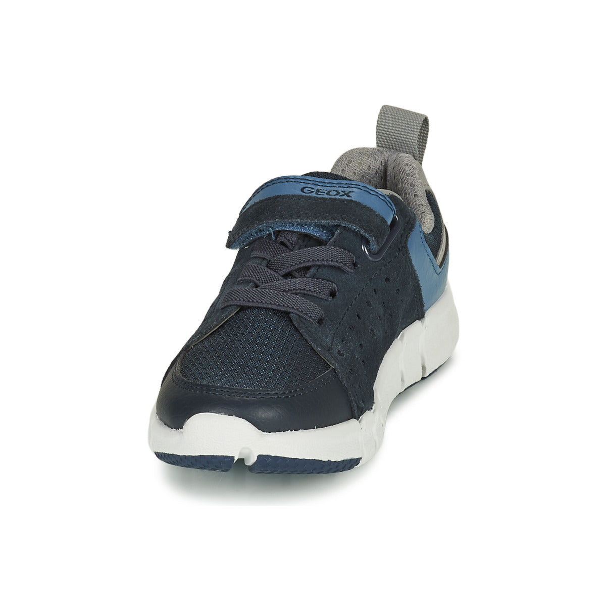 Scarpe bambini ragazzo Geox  J FLEXYPER B. D - NYLON+SCAM  Marine 