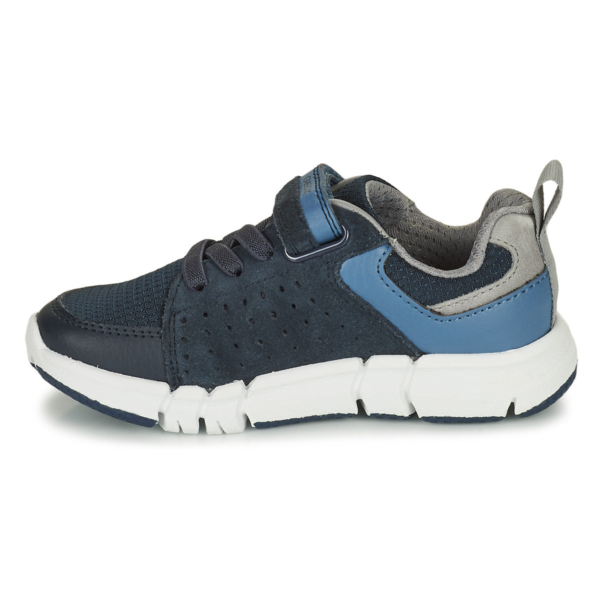 Scarpe bambini ragazzo Geox  J FLEXYPER B. D - NYLON+SCAM  Marine 