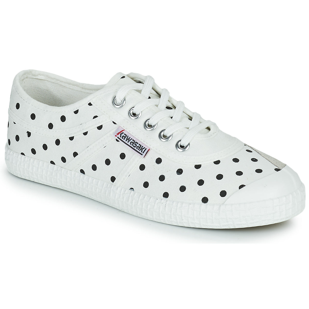 Sneakers basse donne Kawasaki  POLKA  Bianco 