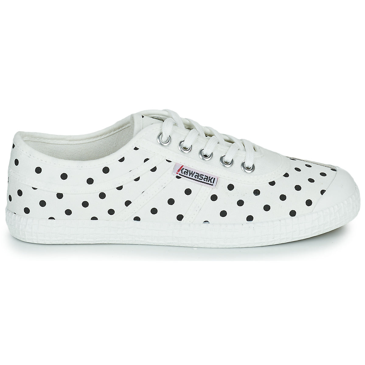 Sneakers basse donne Kawasaki  POLKA  Bianco 