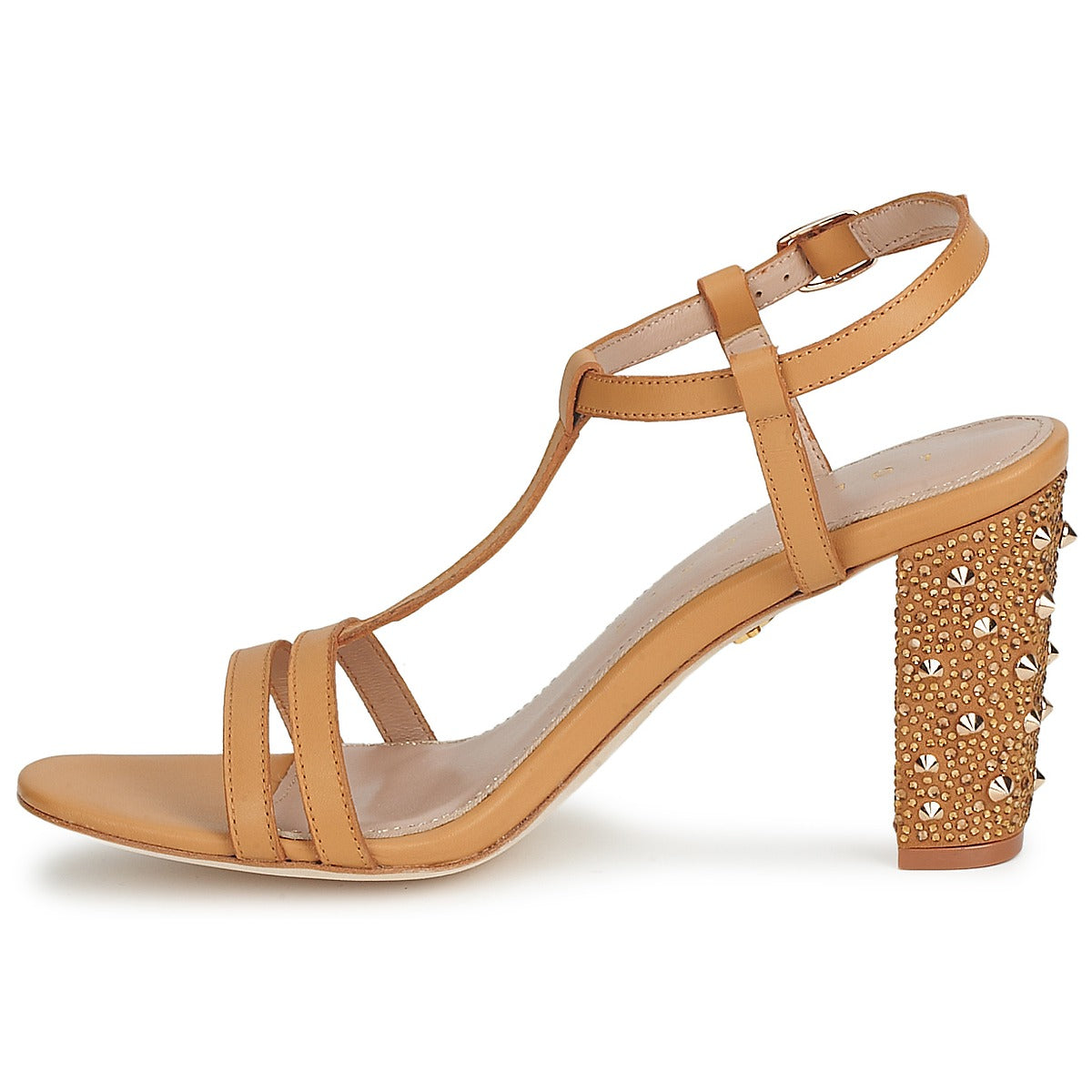 Sandali donne Lola Cruz  STUDDED  Beige 