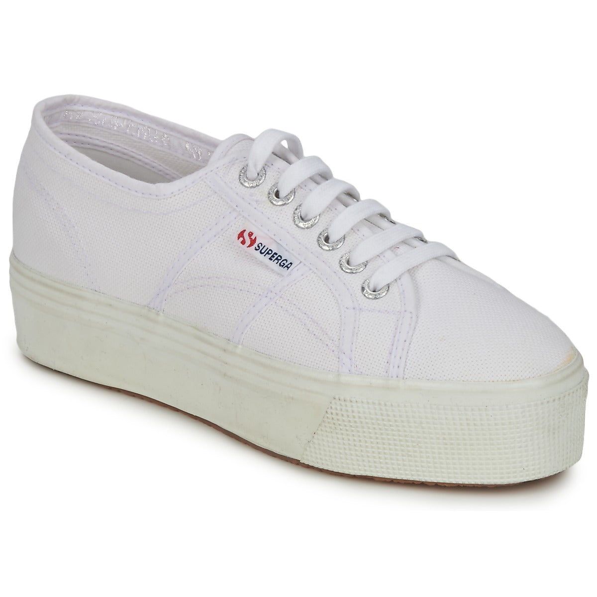 Sneakers basse donne Superga  2790 LINEA UP AND  Bianco 