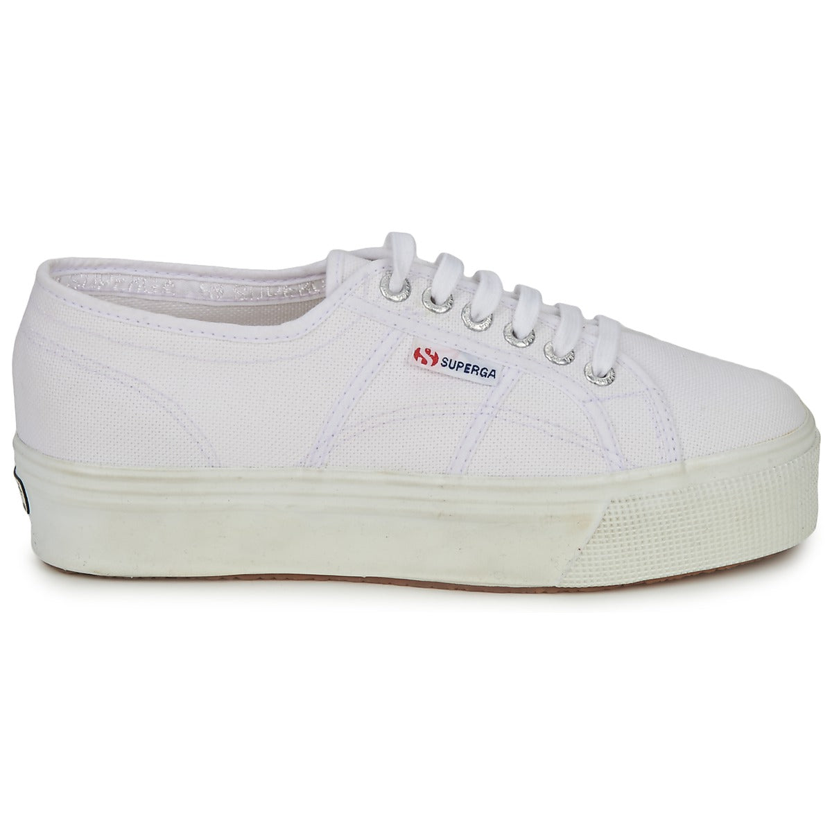 Sneakers basse donne Superga  2790 LINEA UP AND  Bianco 