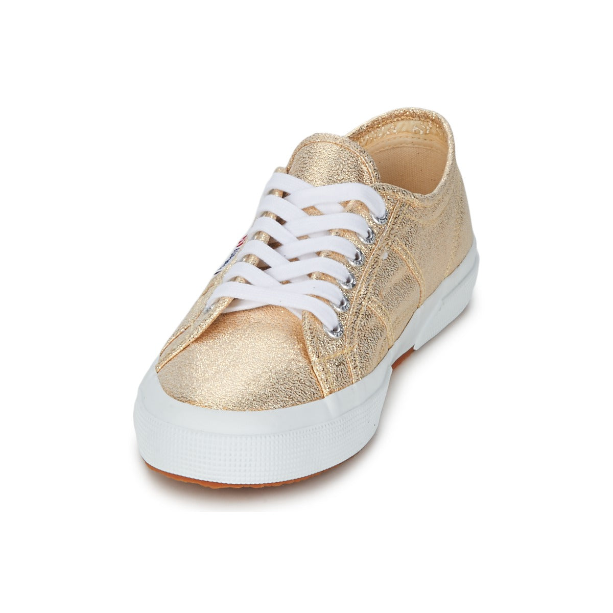 Sneakers basse donne Superga  2751 LAMEW  Oro 