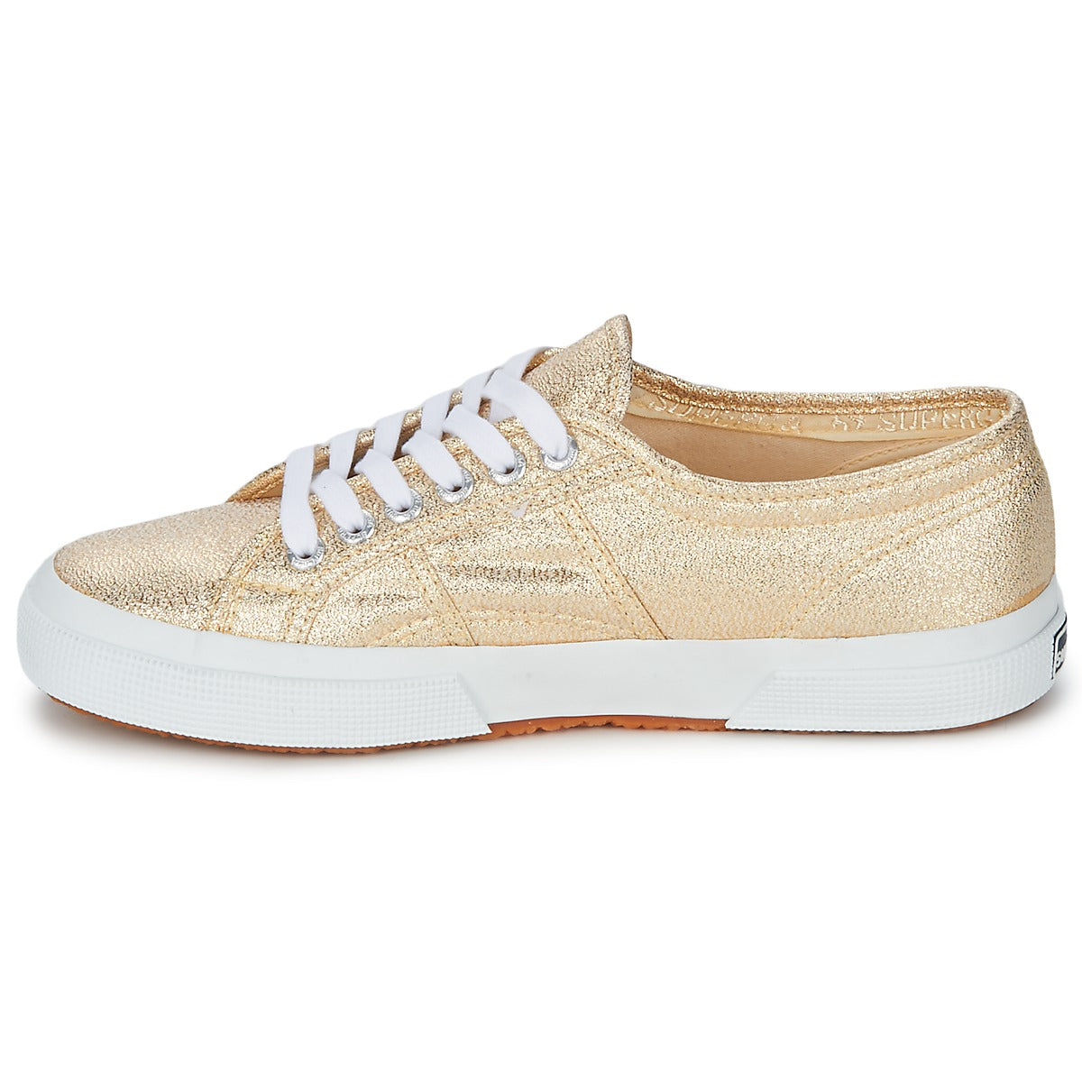 Sneakers basse donne Superga  2751 LAMEW  Oro 