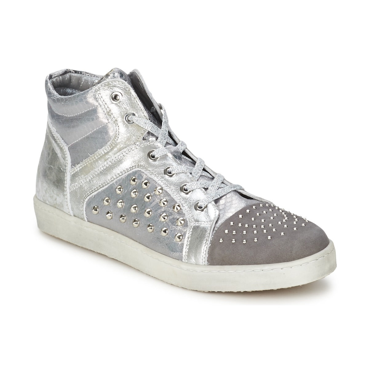 Sneakers alte donne Hip  90CR  Argento 