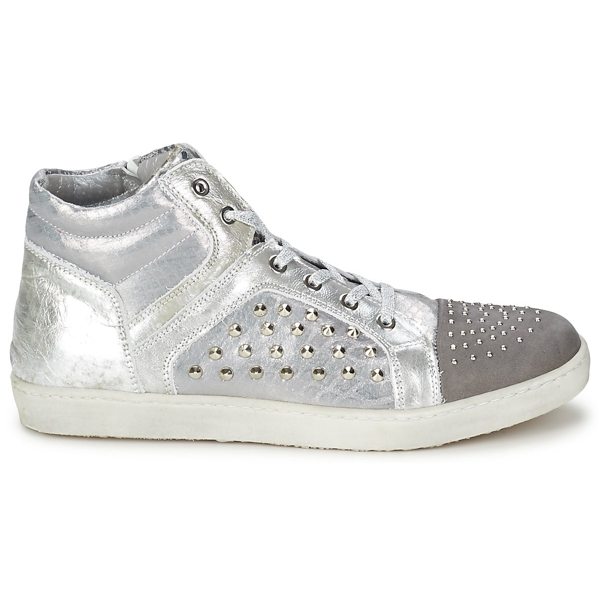 Sneakers alte donne Hip  90CR  Argento 