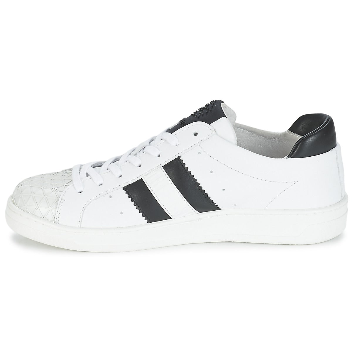 Sneakers basse donne Bikkembergs  BOUNCE 594 LEATHER  Bianco 