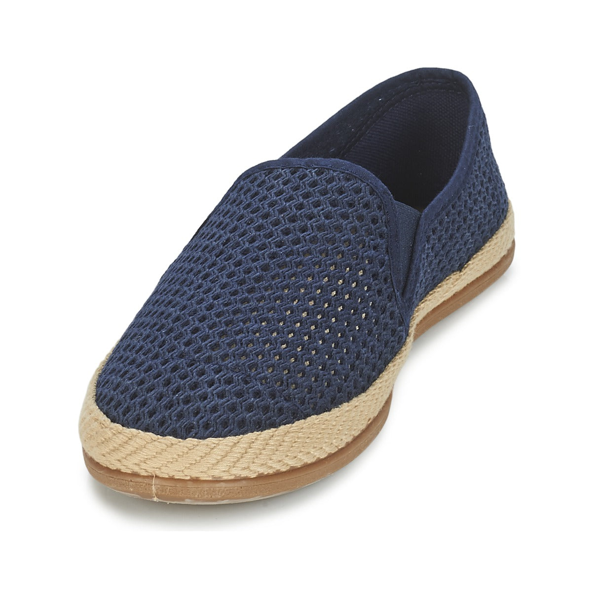 Scarpe Espadrillas uomini Bamba By Victoria  COPETE ELASTICO REJILLA TRENZA  Blu 