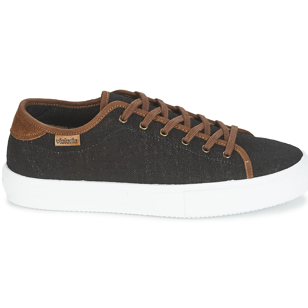 Sneakers uomini Victoria  BASKET LINO DETALLE MARRON  Nero 