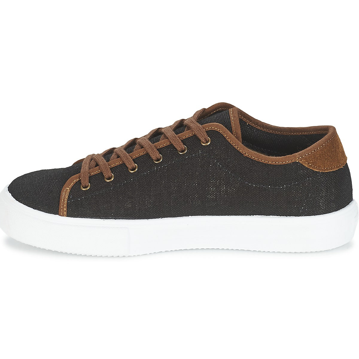 Sneakers uomini Victoria  BASKET LINO DETALLE MARRON  Nero 