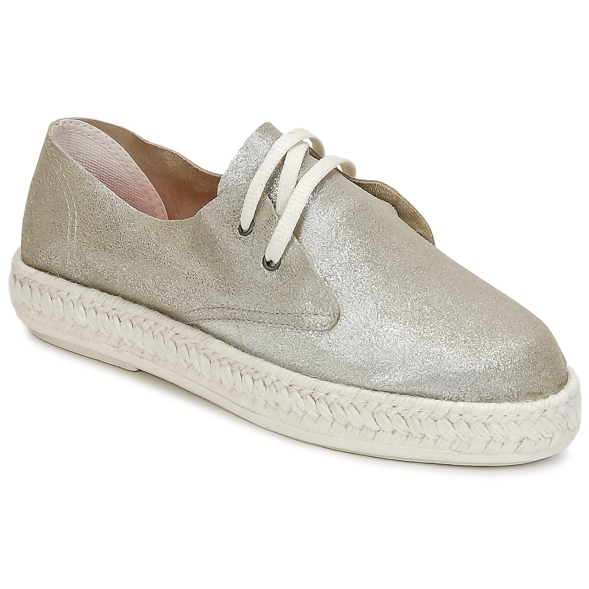 Scarpe Espadrillas donne Bunker  IBIZA  Argento 