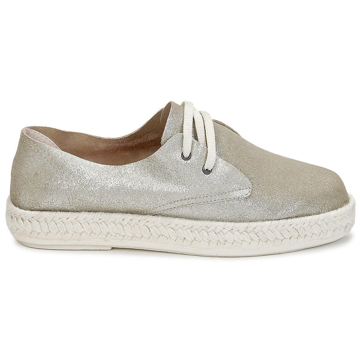 Scarpe Espadrillas donne Bunker  IBIZA  Argento 