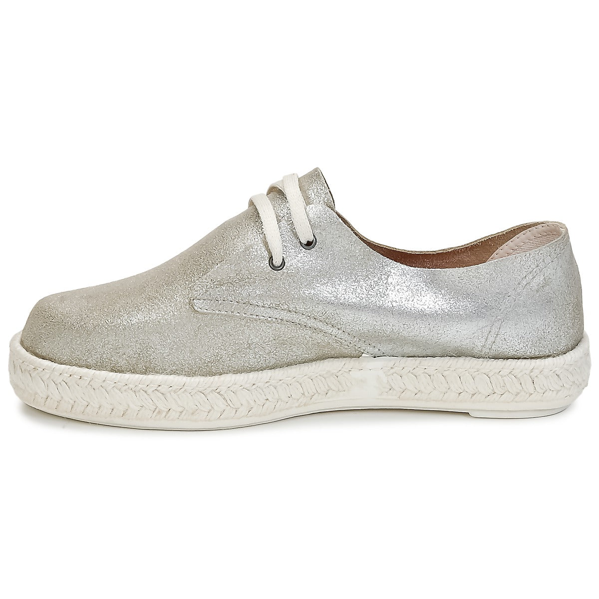 Scarpe Espadrillas donne Bunker  IBIZA  Argento 