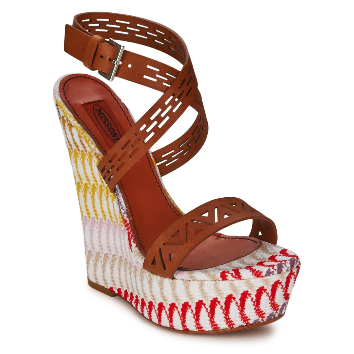 Sandali donne Missoni  XM015  Marrone 