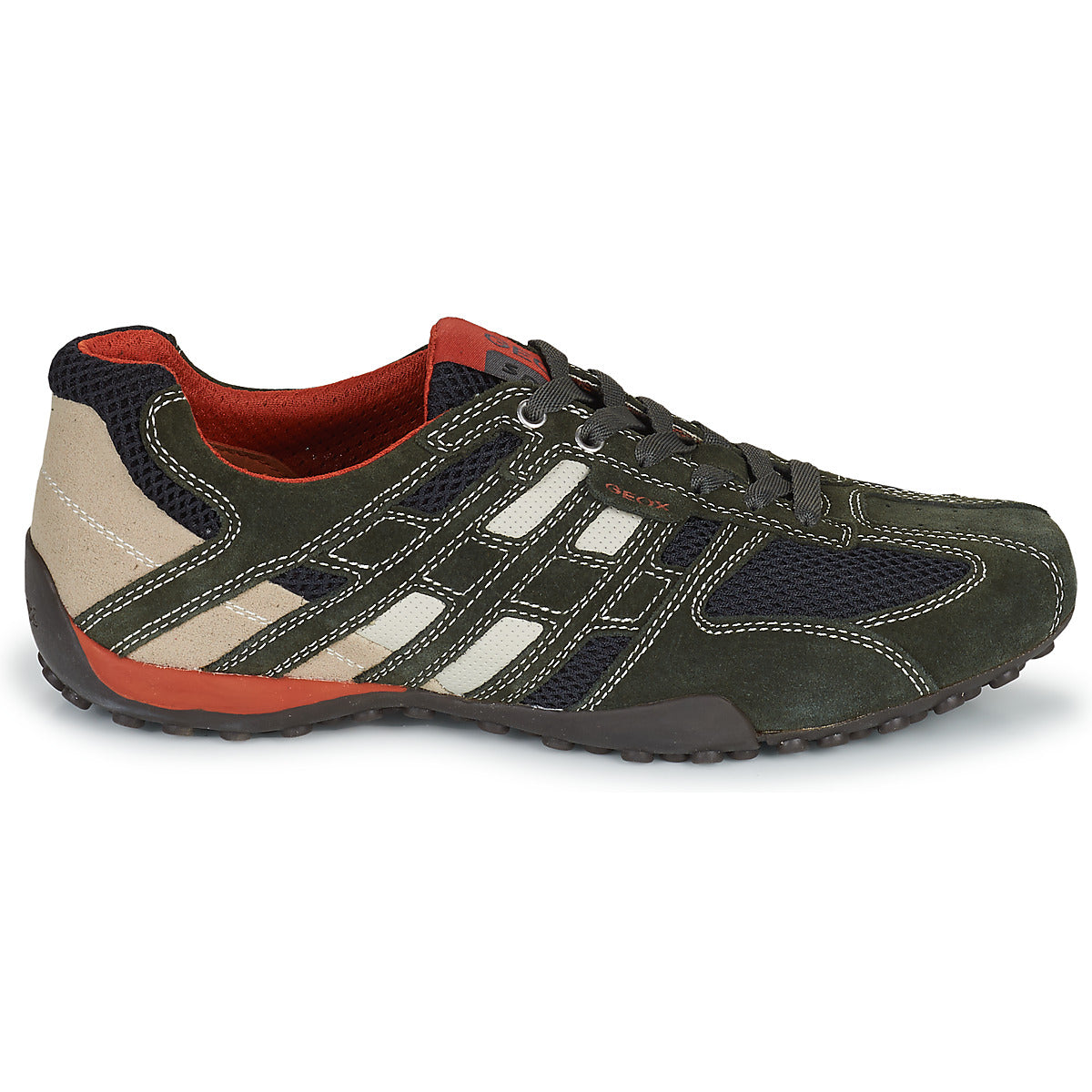 Sneakers uomini Geox  SNAKE  Grigio 