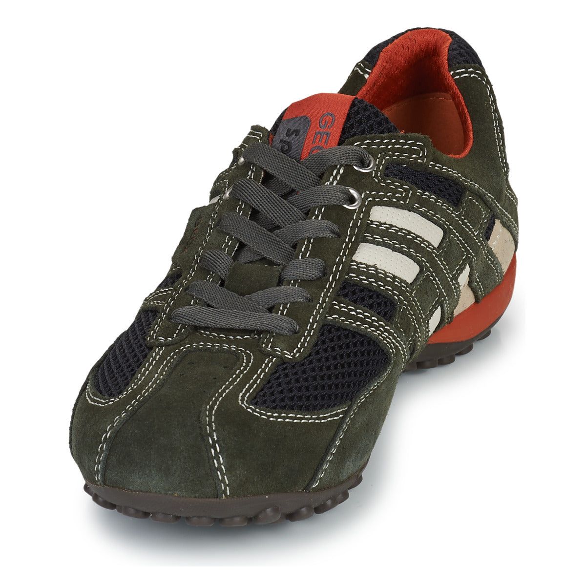 Sneakers uomini Geox  SNAKE  Grigio 