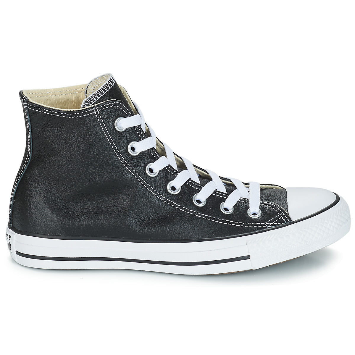 Sneakers alte donne Converse  Chuck Taylor All Star CORE LEATHER HI  Nero 