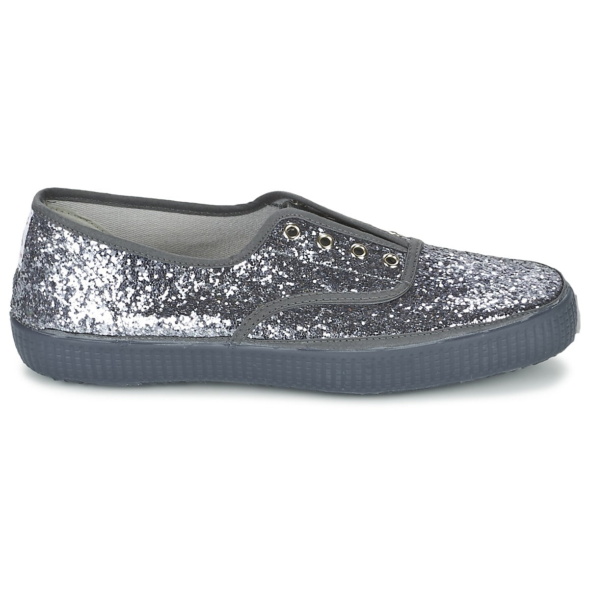 Sneakers basse donne Chipie  JOSS GLITTER  Grigio 