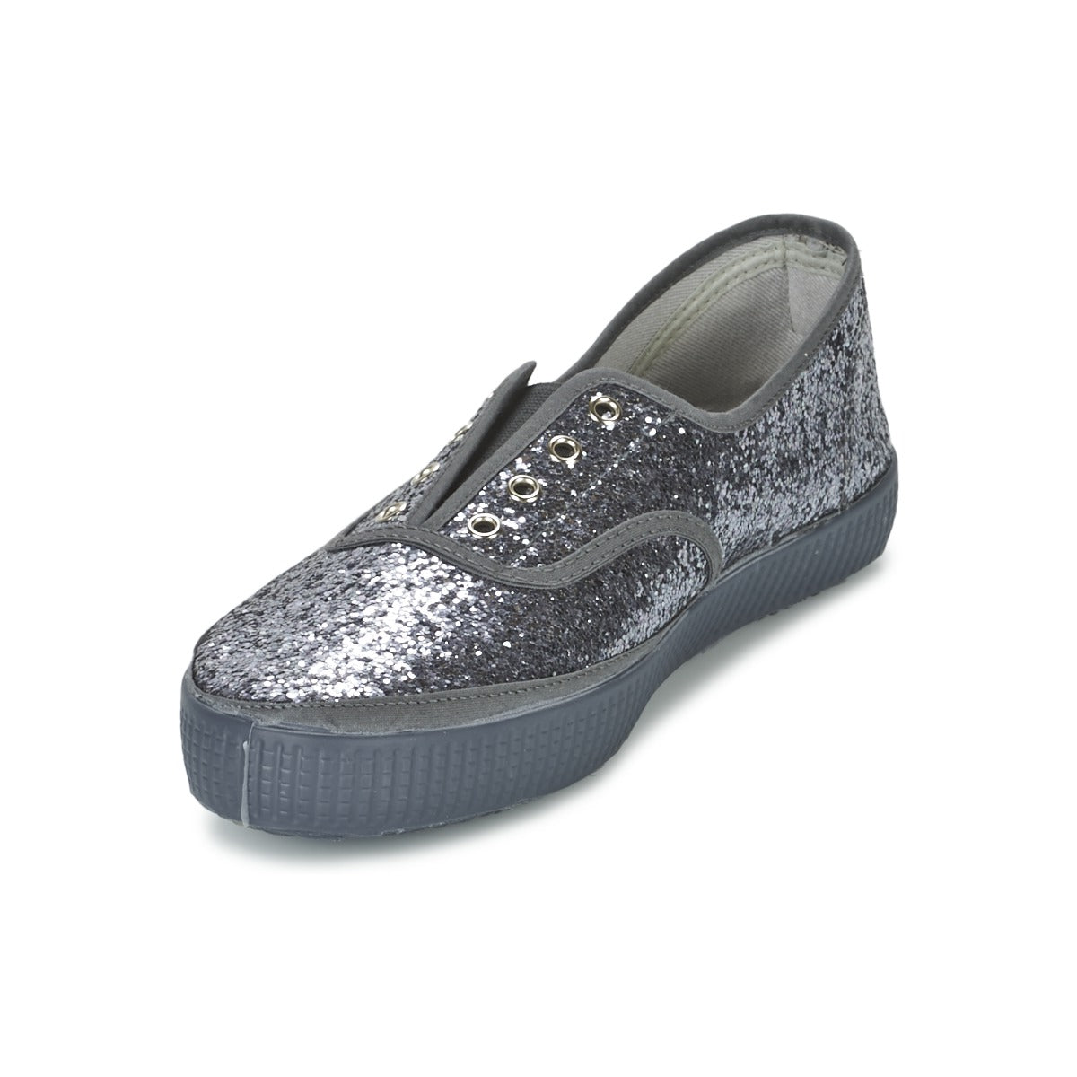 Sneakers basse donne Chipie  JOSS GLITTER  Grigio 