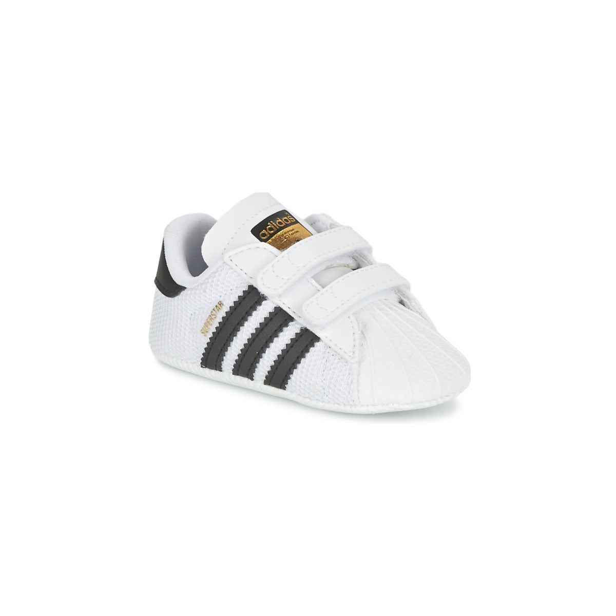 Scarpe bambini ragazzo adidas  SUPERSTAR CRIB  Bianco 