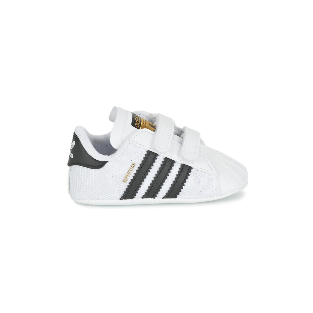 Scarpe bambini ragazzo adidas  SUPERSTAR CRIB  Bianco 