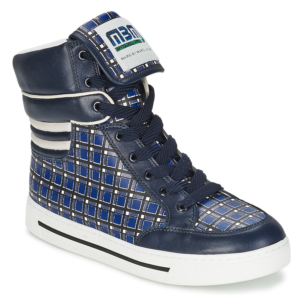 Sneakers alte donne Marc by Marc Jacobs  CUTE KIDS MINI TOTO PLAID  Multicolore 