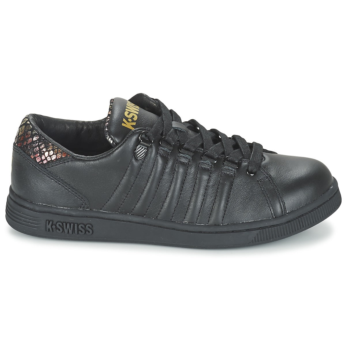 Sneakers basse donne K-Swiss  LOZAN TONGUE TWISTER  Nero 