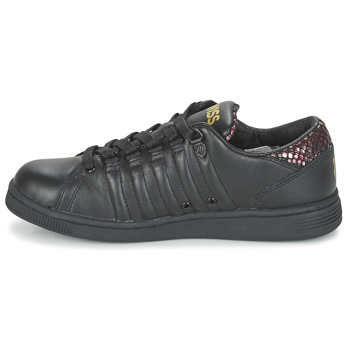 Sneakers basse donne K-Swiss  LOZAN TONGUE TWISTER  Nero 