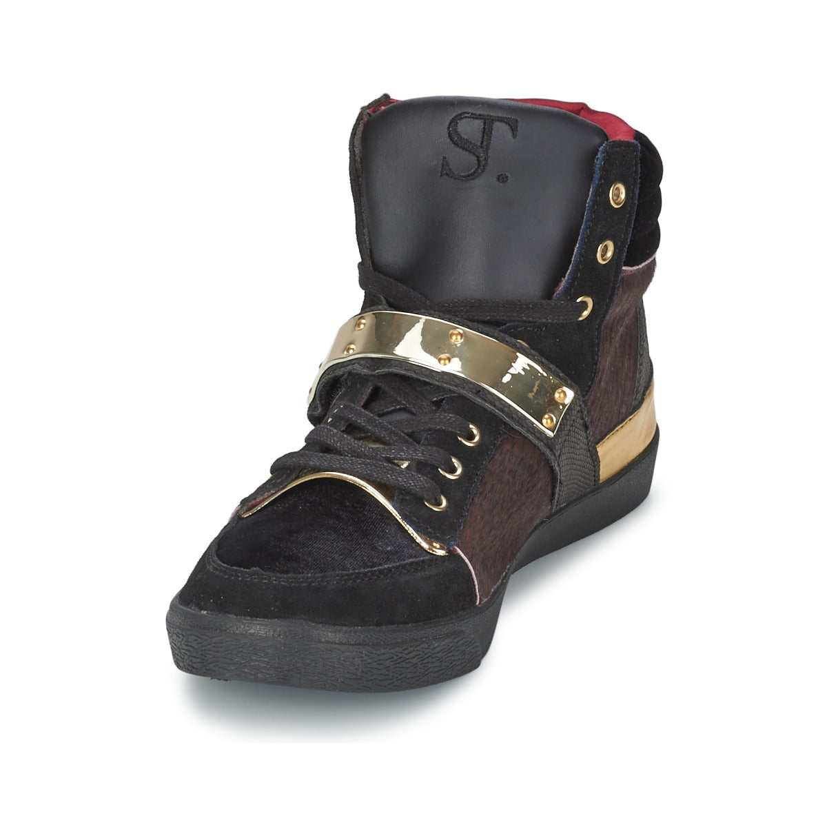 Sneakers alte donne SuperTrash  GOLDY  Rosso 