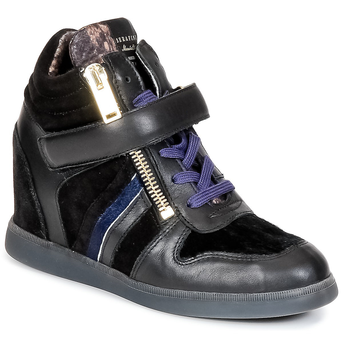 Sneakers alte donne Serafini  LEXINGTON  Nero 