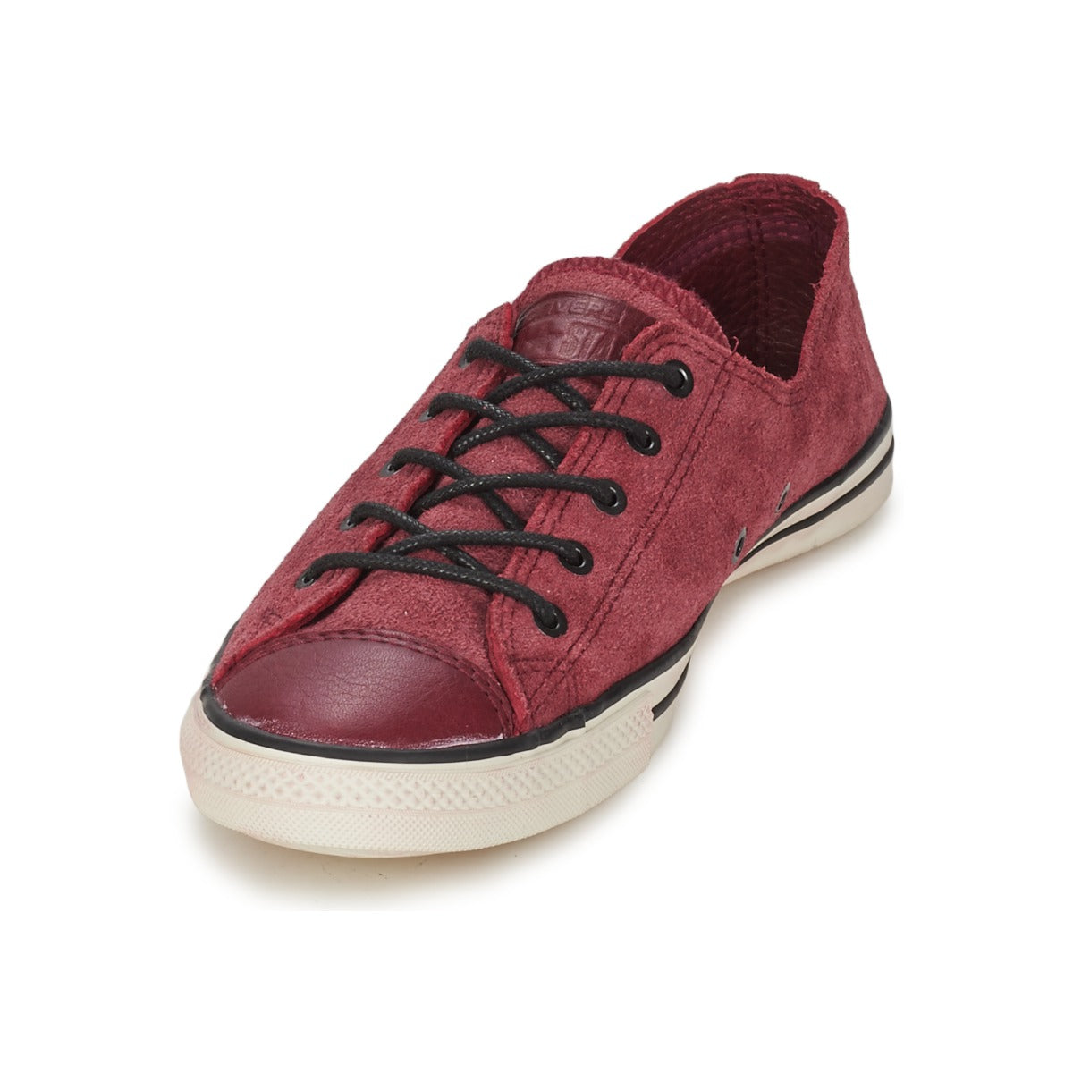 Sneakers basse donne Converse  Chuck Taylor All Star FANCY LEATHER OX  Rosso 