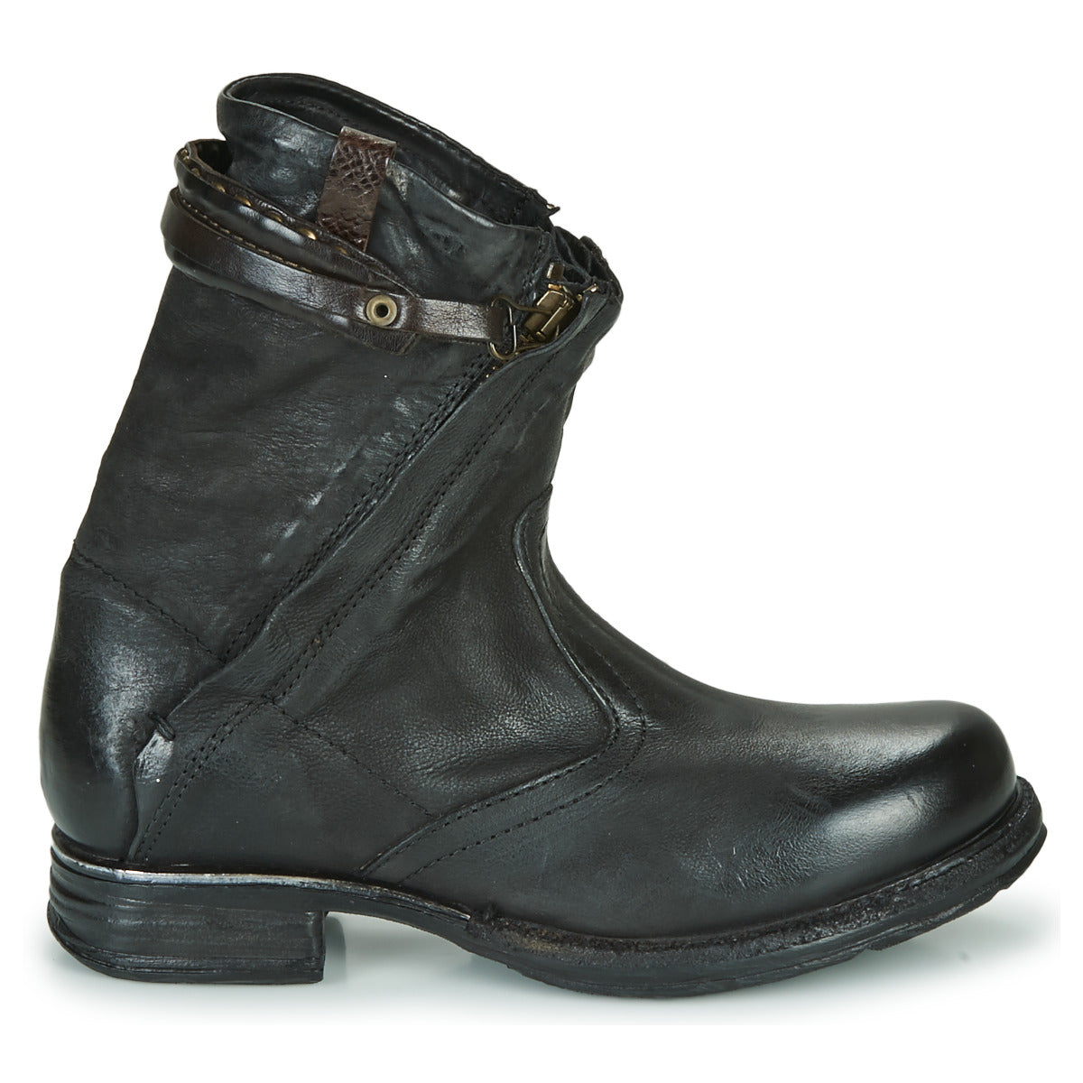 Stivaletti donne Airstep / A.S.98  SAINT METAL ZIP  Nero