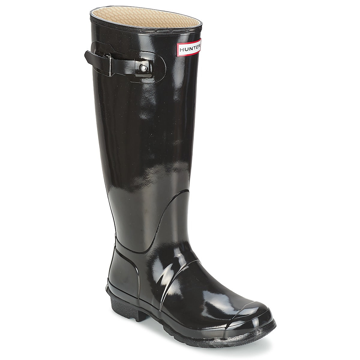 Stivali donne Hunter  WOMEN'S ORIGINAL TALL GLOSS  Nero 