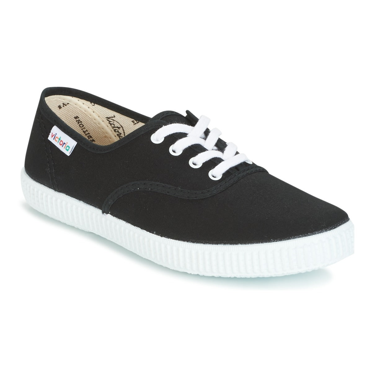 Sneakers basse donne Victoria  INGLESA LONA  Nero 