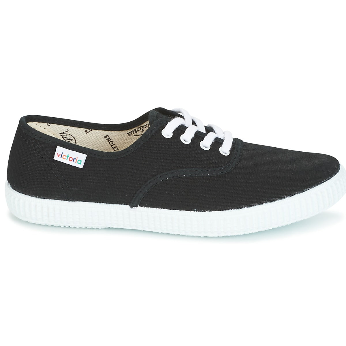 Sneakers basse donne Victoria  INGLESA LONA  Nero 