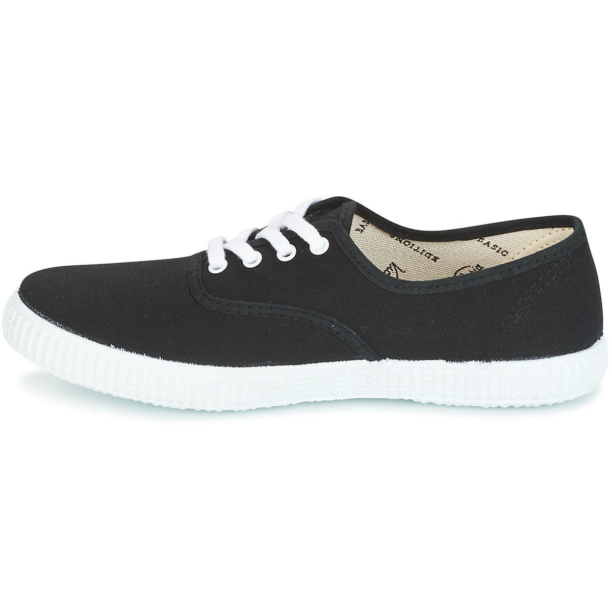 Sneakers basse donne Victoria  INGLESA LONA  Nero 