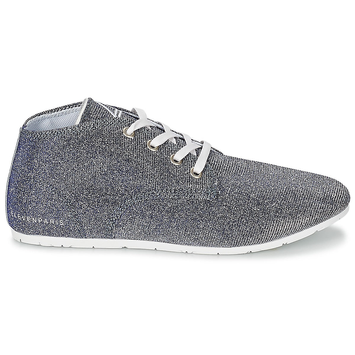 Sneakers basse donne Eleven Paris  BASGLITTER  Argento 