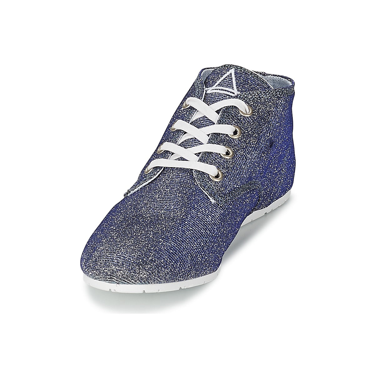 Sneakers basse donne Eleven Paris  BASGLITTER  Argento 