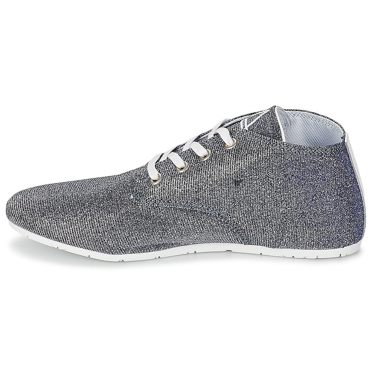 Sneakers basse donne Eleven Paris  BASGLITTER  Argento 